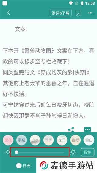 晋江小说app怎么调节亮度4